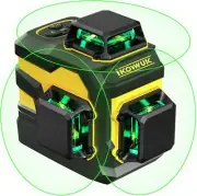 IKOVWUK Laser Level, 3x360 Cross Line Laser with Self-leveling