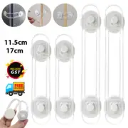 2-10x Child Adhesive Kid Baby Safety Drawer Door Lock Cupboard Cabinet Belt