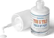 Specialty Tub and Tile Paint, High-Gloss White Tub Paint for Bathtub, Quick-Dry Porcelain paint for Scratches & Chips on Porcelain, Acrylic, Enamel, Cast Iron, Bathtubs, Tiles, Sinks and Toilets(White