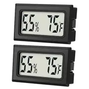 Mini Digital Thermometer 2-Pack Hygrometer Indoor Humidity Monitor Temperature