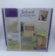 Crafter’s Companion Subscription Box #16 Statement Word Edge’ables Craft Kit New