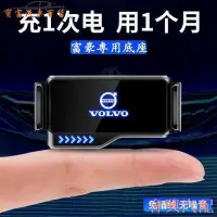 在飛比找Yahoo奇摩拍賣-7-11運費0元優惠優惠-【感應開合】volvo 富豪 專用手機架 xc40 xc60