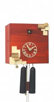 Modern cuckoo clock Cube, 8 day RH CUBK3-3 NEW