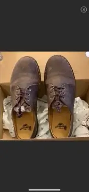 NIB Dr. Martens Air Waves Casual Men’s Brown leather Lace up Size 11