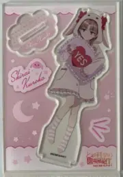 A Certain Scientific Railgun DAISO collaboration acrylic stand Shirai Kuroko
