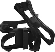 VINTORKY 1Pair Replaceable Bike Toe Cage Clips Flexible Cycling Foot Pedal Accessories for Easy Installation and Comfort Durable Material for Daily Use