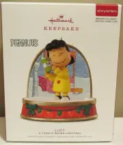 Snoopy Peanuts Hallmark 2018 Lucy Charlie Brown Christmas Storyteller Magic