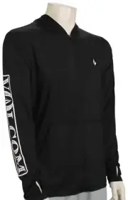 Volcom Rally LS Surf Hoody - Classic Black - New