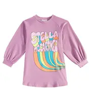 [Stella McCartney Kids] Stella McCartney Kids Cotton dress Y 3 purple