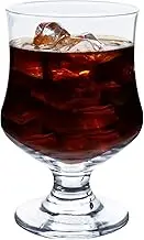 Toyo Sasaki Glass 35000HS-1ct Iced Coffee Glass, Aroma, 10.1 fl oz (300 ml), Set of 48 (Sold by Case), Made in Japan