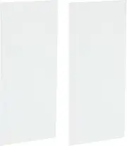 uxcell 2Pcs Knife Handle Liner, 7.1" x 3.1" x 0.04" G10 Spacer Sheets Knife Handle Spacer Material for Knife Scales Slabs Making Supplies Tool, White