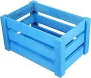 Ciieeo Rustic Style Wood Crate Multifunctional Decorative Box Strong Load-bearing for Bedroom Office