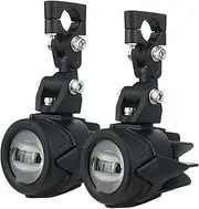40W LED Auxiliary Lights 6000K Super Bright Fog Driving Light Kits DRL Compatible With Motorcycle(Light)