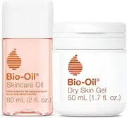 Bio-Oil Travel Skincare Bundle for Scars, Stretch Marks, and Dry Skin, Includes Skin Care Oil (2 oz) and Dry Skin Gel (1.7 oz)