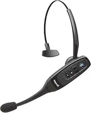 Jabra BlueParrott C400-XT Noise-Cancelling NFC Ready Wireless Bluetooth Convertible Headphones, Black