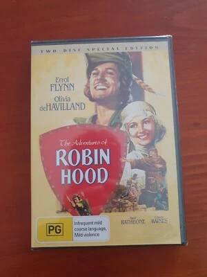 The Adventures Of Robin Hood (DVD, 1938) Errol Flynn NEW / SEALED