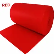 4Mx2M Red Felt Boat Carpet Repair Auto Garage Flooring Underlay Cover Anti-DUST