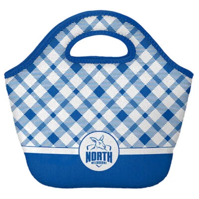 North Melbourne Kangaroos AFL Neoprene Lunch Box Bag Girls Cooler Bag