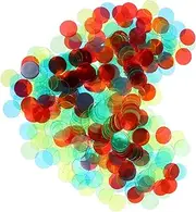 Abaodam Bingo Game Supplies: 1 Set of Bingo Chips Markers Counting Chips for Boys and Girls Adults