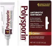Polysporin First Aid Topical Antibiotic Ointment for Infection Protection