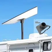 Liwankaqi Starlink Gen 3 Pipe Adapter, Starlink Bracket Designed for Starlink Gen 3 / V4, Starlink Standard Kit Suitable for Mast Diameter from 31 mm to 51 mm Aluminium Alloy for Harsh Environments