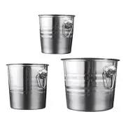 Ice Bucket Portable Ice Bins for Champagne Chilling Beer Cocktails Parties