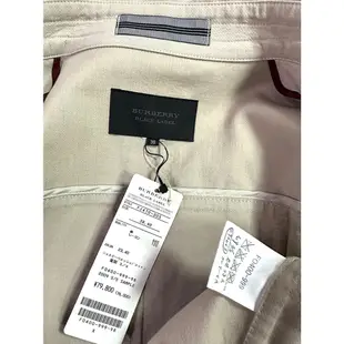 BURBERRY BLACK LABEL 二手風衣未曾穿過