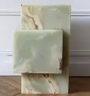Natural Green onyx side table, End Table, Onyx Bed side Table, Corner Table
