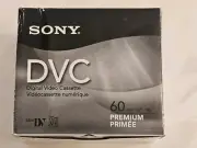Box of 5 Sony Mini DV DVC Digital Video Cassette Tape 60 Minute NEW