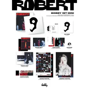 🔥iKON 바비 BOBBY 金知元 SOLO [ROBERT] 1st MINI ALBUM🔥