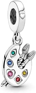 [Lkwidi] Charms Charms Family Love Animal Charms Beads 925 Sterling Silver with Compatible European Bracelet Charms for Women