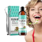 100ml Coconut Oil Pulling Mouthwash - with Elementary Oils & Vitamins