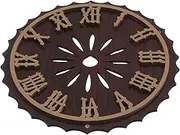 Cabilock Stylish Wall Clock Dial for Cuckoo Clocks Easy to Read Install Parts Home Office Accessory