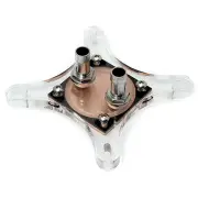 Water Cooling Block 50mm Copper Base Cool Inner Channel For AMD INTEL CPU