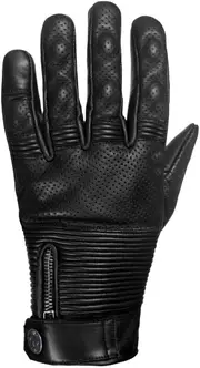 John Doe Rush XTM perforated Motorcycle Gloves, black, Size XS for Men