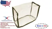 Clear Dust Cover For Reel To Reel Tape Recorder Akai Technics Sony Teac Made USA