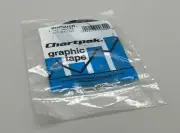 Chartpak Graphic Art Tape 1/4x324 Inches Black Gloss 1 Roll