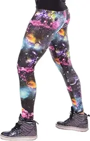 [Revolver Fashion] Colorful Meggings USA Made Men's Leggings: Fun for Baselayer Yoga Burning Man Rainbow
