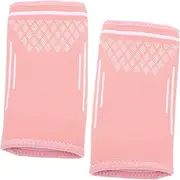 MUELODSIC Volleyball Arm Guard Sleeve Wristbands Wrist Strap Grip Sling Gym Straps Thumb Brace Elbow Ankle Hand Wrap Wrist Bands Wristlet Strap Sports Wrist Protector Nylon Pink