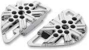 AN 10G Adj Passenger Floorboards Chrome Pr Softail Deluxe 05-17