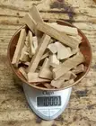 1 Pound American Hickory wood domino pieces Whiskey Rapid Jar Aging, BBQ Smoking