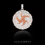 【S60】國外定製 GLACIERBOYXASEN MIX BAGUETTE PENDANT 滿鑽 吊墜