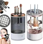Beauty Swirl Cosmetic Brush Cleaner, Kozyluna Brush Cleaner, Beautyswirl - Cosmetic Brush Cleaner, Electric Makeup Brush Cleaner Machine, Electric Makeup Brush Cleaner for All Makeup Brushes - 2 Pcs
