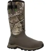 Rocky Men's 14" Trophy Series 1000g Insulated Pull-On Boot Realtree APX - RKS065