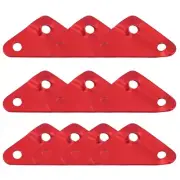 Pack of 10 Camping Tent Triangle Wind Rope Buckle Adjustable Non Slip Buckles