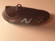 Melbourne Demons James Harmes HAND SIGNED FIGHT NMD LOGO BOOT - RARE!