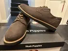 Hush Puppies Jenson Oxford / Dark Brown Nubuck. Size 12
