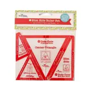 Lori Holt Cute Cuts Slim Side Rulers *STCC-40872* With Exclusive Runner Pattern