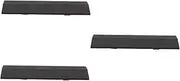 Gatuida 3pcs Anti-Slip Home Slope Ramp Rubber Threshold Ramp Robot Vacuum Entry Ramp