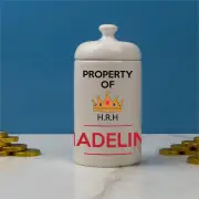 Personalised Property Storage Jar
